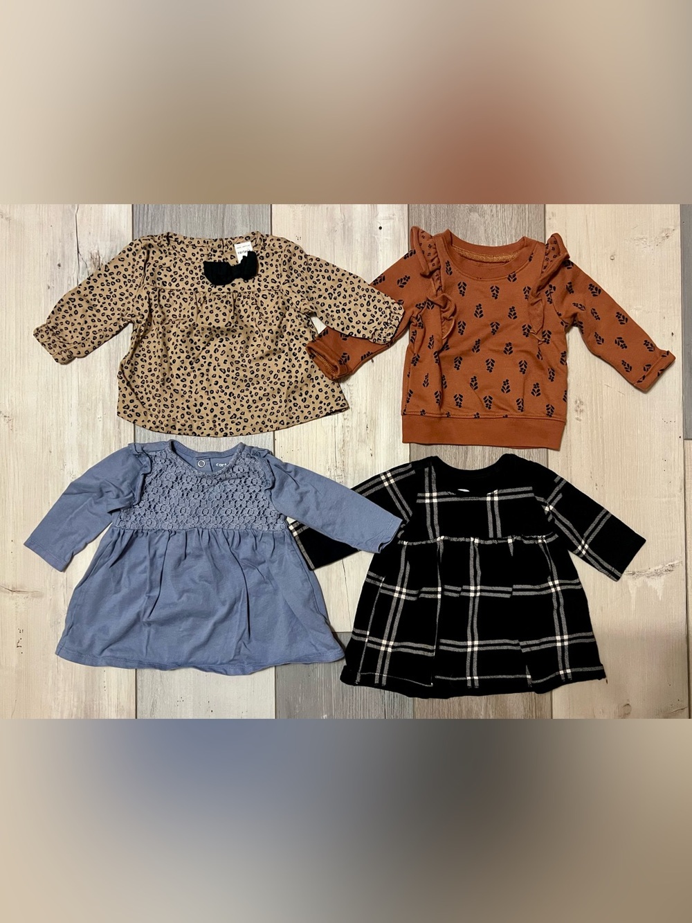Baby Girl Long Sleeve Fall Tops